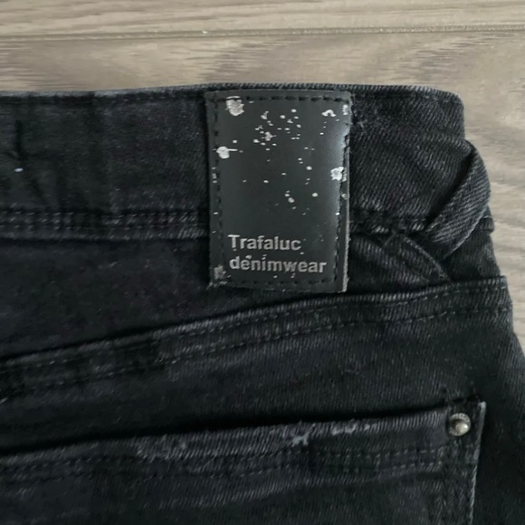 Zara distressed skinny jeans Sz 2 - Picture 1 of 9